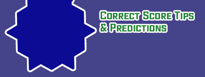 Winning bet correct score